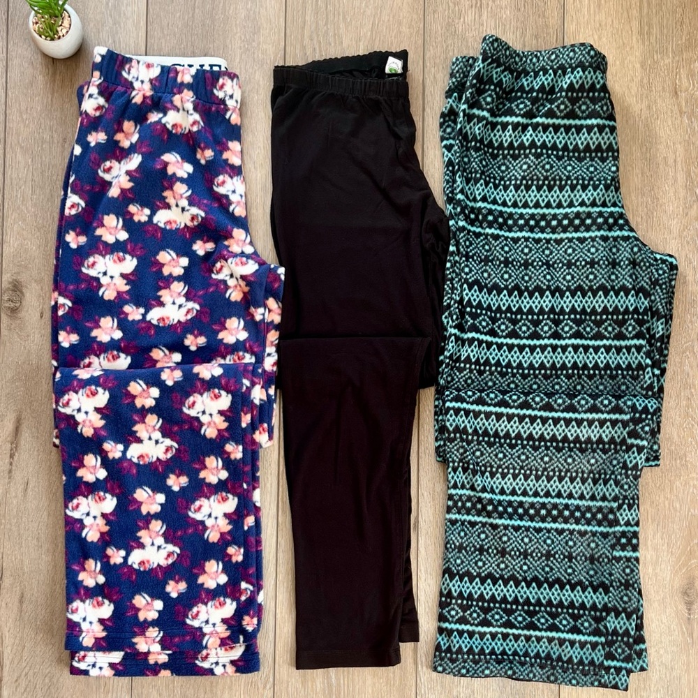 EUC pj bottoms leggings